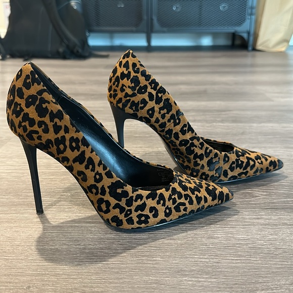 ZARA Leopard Print Heels - Picture 2 of 11